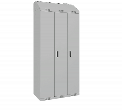 Шкаф металлический WRD 900.2-V